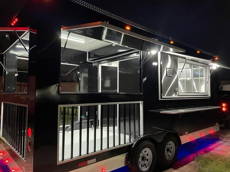 Golden Flame food trailer