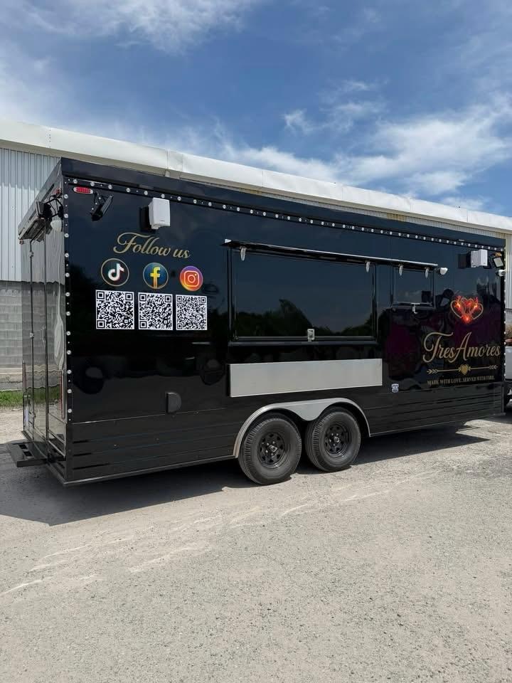 Golden Flame food trailer